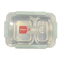 Lunch Box Acrylic/Stainless - Blue